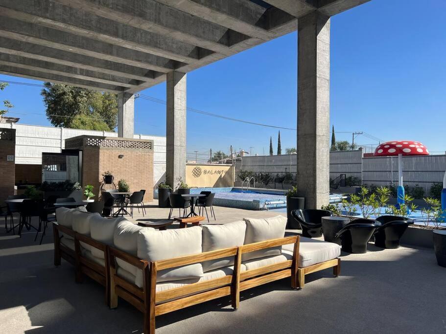 Depa Boho Al Sur Pet Friendly Piscina Gym Sala De Cine Apartment Guadalajara Exterior photo